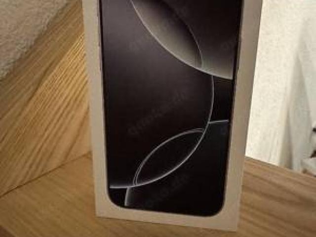 APPLE iPhone 16 Pro 5G 128 GB Titan Schwarz Dual SIM - 1